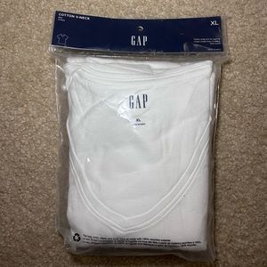 gap cotton v neck shirts